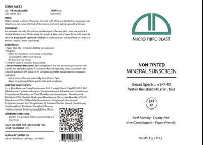 Package Label (Micro 205)